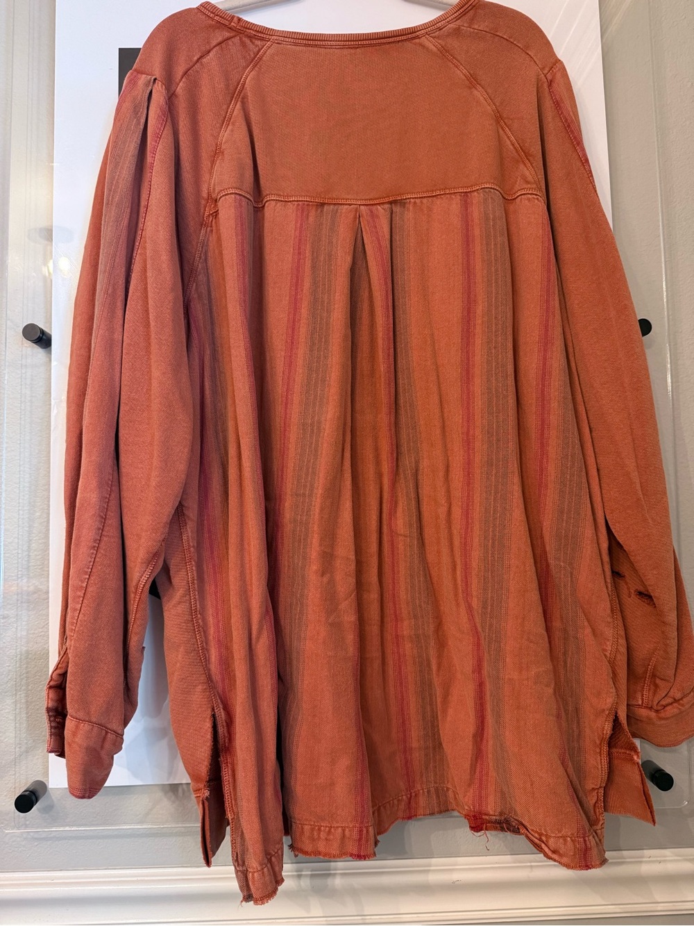 Free Peopke Jackson Wyoming Rust Graphic Long Sleeve sweatshirt - Picture 5 of 6